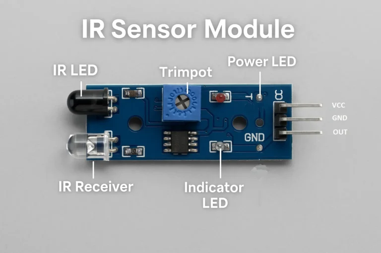 IR Sensor Module: Working, Circuit, and Comparison