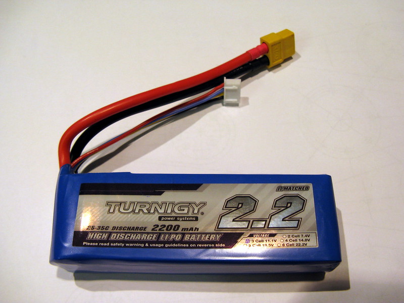 3S LiPo battery 2200mAh