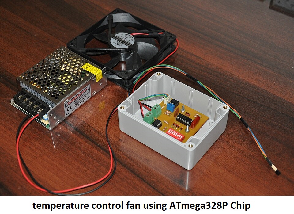 The first time I used the ATmega328P was inside an Arduino Uno while building a temperature-controlled fan for my old PC